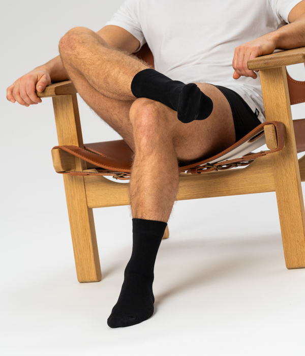 10 pairs of black bamboo socks low cut