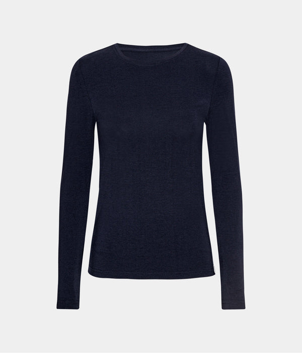 3 pack bamboo long sleeve T-shirt black/white/navy