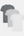 3 pack bamboo T-shirt dark grey melange/light grey/white