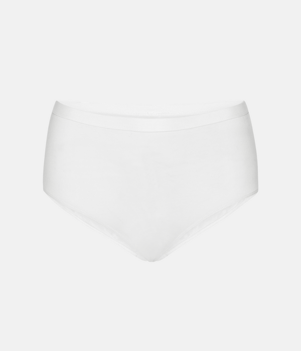 6 pack maxi panties white/gray