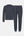Dark grey bamboo jogging suit with logo
