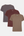 3 pack bamboo T-shirt brown/decadent chocolate/cub