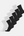 10 pairs of bamboo socks black/white