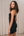 Black bamboo slip dress