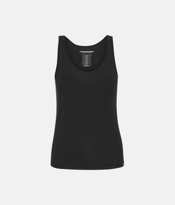 4 pack bamboo tops black/tan