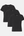 3 pack black bamboo T-shirt