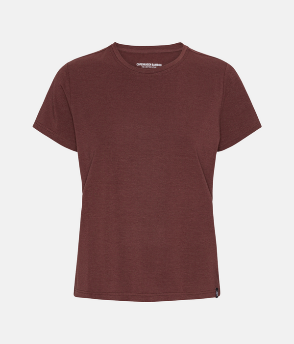 3 pack bamboo T-shirt purple dove/decadent chocolate/terracotta