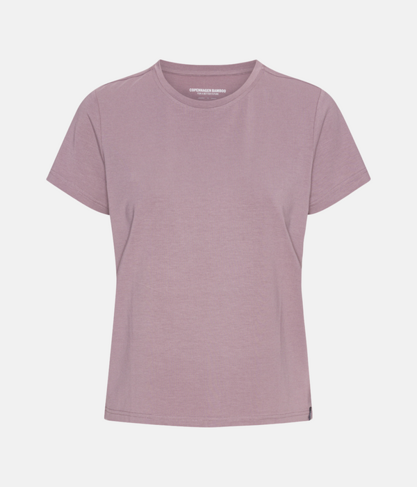 3 pack bamboo T-shirt purple dove/decadent chocolate/terracotta