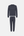 Dark grey bamboo jogging suit with logo