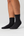 10 pairs of bamboo socks low cut white/dark grey