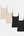4 pack bamboo tops with thin straps black/cream