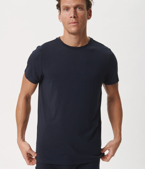 Bamboo Package - T-shirt &amp; Underwear &amp; Socks - Navy