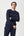 Navy bamboo sweatshirt with logo