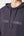 Dark grey bamboo hoodie with logo