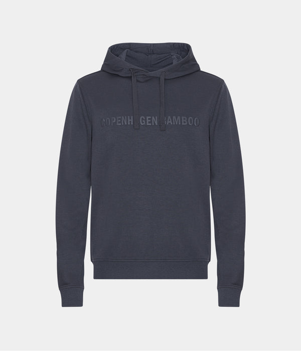 Dark grey bamboo hoodie with logo XS   Copenhagen Bamboo