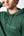 Green bamboo hoodie jogging set with logo