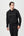 Black bamboo hoodie with logo