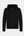 Black bamboo hoodie jogging set with zipper