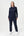 Navy bamboo jogging set with logo