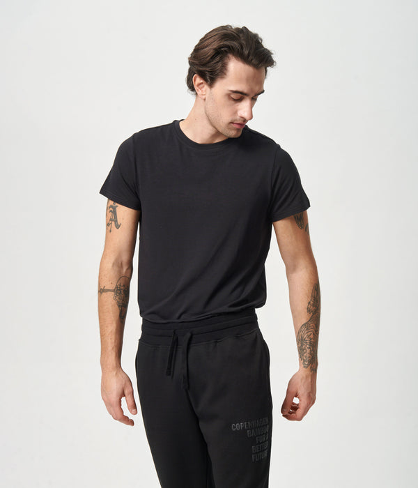 3 pack bamboo T-shirt black/white/light grey