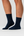 10 pairs of bamboo socks low cut white/navy