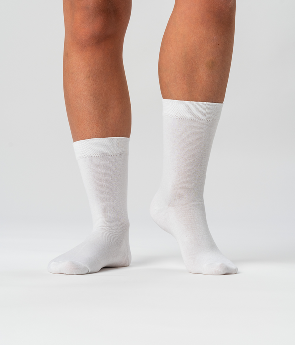 Bamboo Package - T-shirt &amp; Maxi Panties &amp; Socks - White