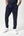 Navy bamboo sweatpants with logo