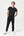 Black bamboo sweatpants with logo