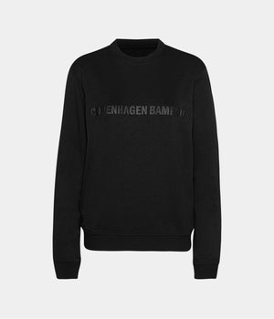 Black bamboo sweatshirt with logo XS   Copenhagen Bamboo