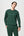 Green bamboo sweatshirt with logo