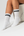 6 pairs of bamboo tennis socks black with white stripes/white with black stripes