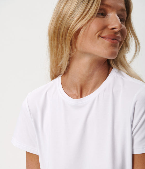 3 pack white bamboo T-shirt