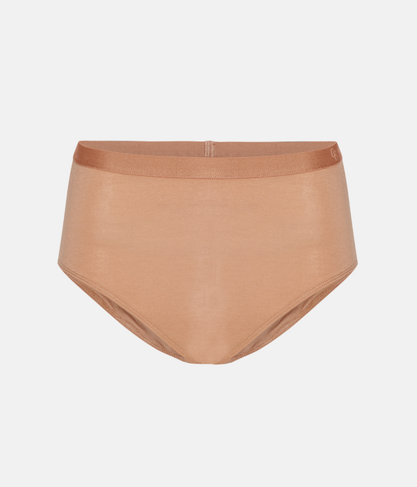 Tan bamboo full panties - 3 pack