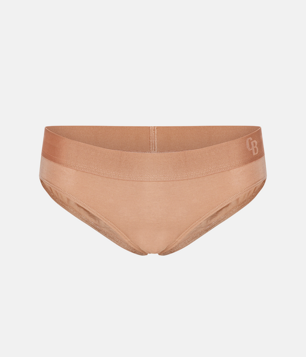 Tan bamboo tai briefs - 3 pack