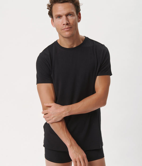 Bamboo Package - T-shirt &amp; Briefs &amp; Socks - Black