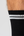 6 pairs of bamboo tennis socks black with white stripes/navy with white stripes